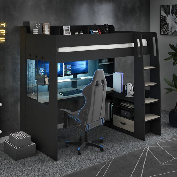 Kyrk Gaming High Sleeper Bed Frame - image 1