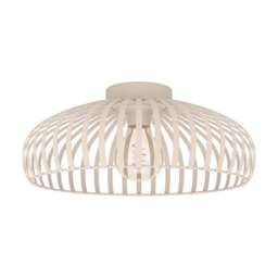 EGLO Mogano Scandi Caged Semi Flush Ceiling Light - thumbnail 1