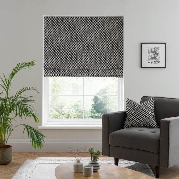 Geo Checkerboard Roman Blind - image 1