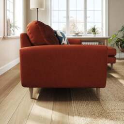 Sven Opulent Velvet Large Corner Chaise Sofa - thumbnail 2