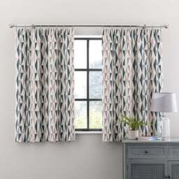 Elements Triangles Pencil Pleat Curtains - thumbnail 5