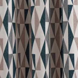 Elements Triangles Pencil Pleat Curtains - thumbnail 3