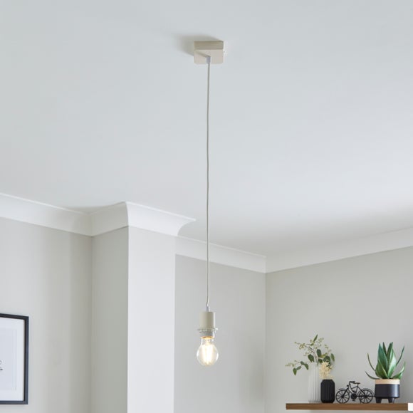 Roe Square Plate Adjustable Flex Ceiling Light Cable - image 1