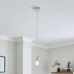 Roe Square Plate Adjustable Flex Ceiling Light Cable