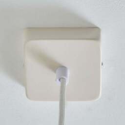 Roe Square Plate Adjustable Flex Ceiling Light Cable - thumbnail 2