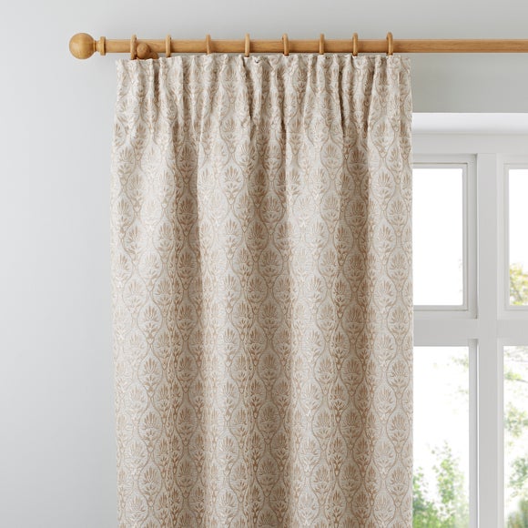Heritage Mulberry Pencil Pleat Curtains - image 1