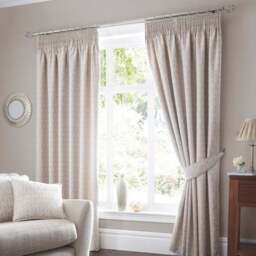Heritage Mulberry Pencil Pleat Curtains - thumbnail 2