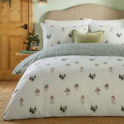 Wylder Robins Return 100% Brushed Cotton Duvet Cover and Pillowcase Set - thumbnail 3