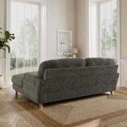 Martha Chunky Chenille Corner Chaise Sofa - thumbnail 2