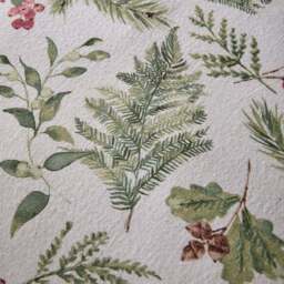 Winter Sprigs 100% Cotton Duvet Cover & Pillowcase Set - thumbnail 4