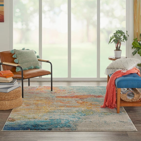 Multi Coloured Celestial Sealife Rug - image 1