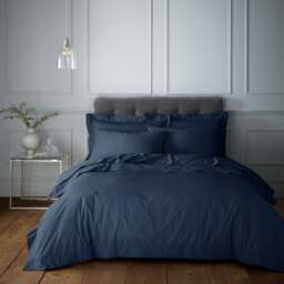 Hotel 230 Thread Count 100% Cotton Percale Duvet Cover - thumbnail 1