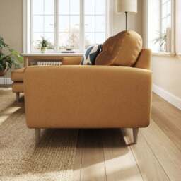 Sven Opulent Velvet Large Corner Chaise Sofa - thumbnail 2