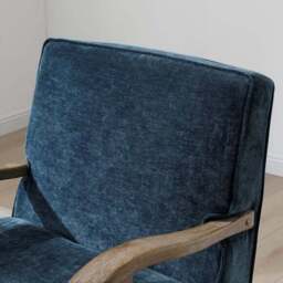 Esme Luxe Chenille Occasional Chair - thumbnail 3