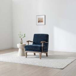 Esme Luxe Chenille Occasional Chair - thumbnail 1