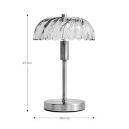 Lucille Glass Table Lamp - thumbnail 5