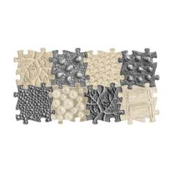 Muffik Natural Orthopaedic Sensory Play Mat Set of 8 - thumbnail 2
