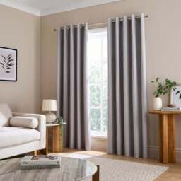 Berlin Blackout Eyelet Curtains - thumbnail 2