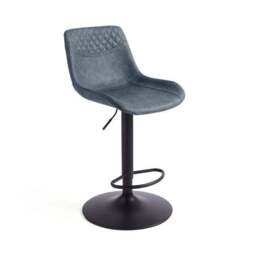 Walden Height Adjustable Bar Stool, Faux Leather - thumbnail 5