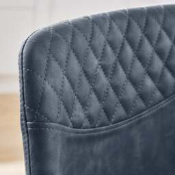 Walden Height Adjustable Bar Stool, Faux Leather - thumbnail 4