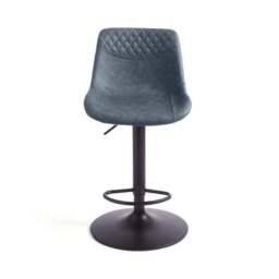 Walden Height Adjustable Bar Stool, Faux Leather - thumbnail 6