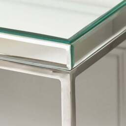 Elysee Console Table, Mirrored Glass - thumbnail 2