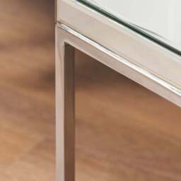 Elysee Console Table, Mirrored Glass - thumbnail 4
