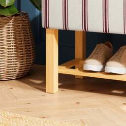 Upholstered Hallway Storage Bench - thumbnail 5