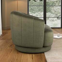 Carmen Quilted Velvet 2 Seater Sofa - thumbnail 3
