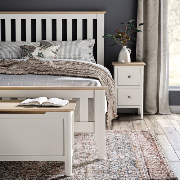 Return - Marlow Narrow Bedside Table, Terracotta