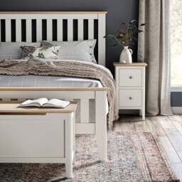 Return - Marlow Narrow Bedside Table, Terracotta