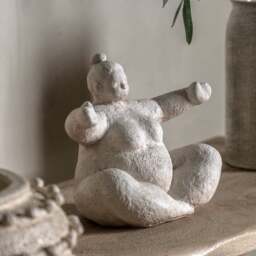 Open Armed Lady Cement Ornament - thumbnail 1