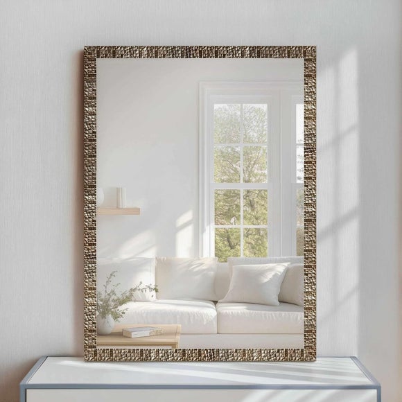 Nielsen Florentina Mosaic Effect Rectangle Wall Mirror - image 1