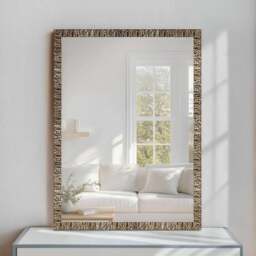 Nielsen Florentina Mosaic Effect Rectangle Wall Mirror - thumbnail 1