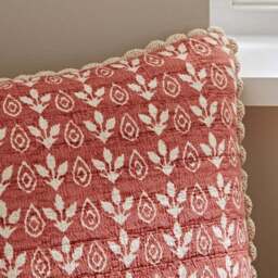 Matalasse Printed Cotton Square Cushion Cover - thumbnail 2