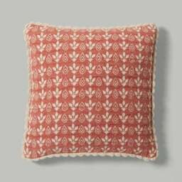 Matalasse Printed Cotton Square Cushion Cover - thumbnail 3