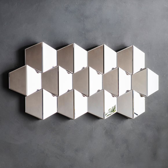 Colette Hexagon Wall Mirror - image 1