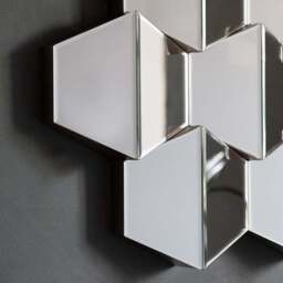 Colette Hexagon Wall Mirror - thumbnail 2