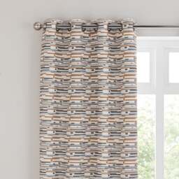 Matrix Boucle Eyelet Curtains - thumbnail 1