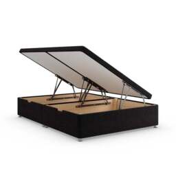 Luxury Side Ottoman Bed Frame, Teddy Fabric - thumbnail 6