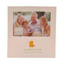 Love Life Grandchildren Ceramic Photo Frame - thumbnail 2