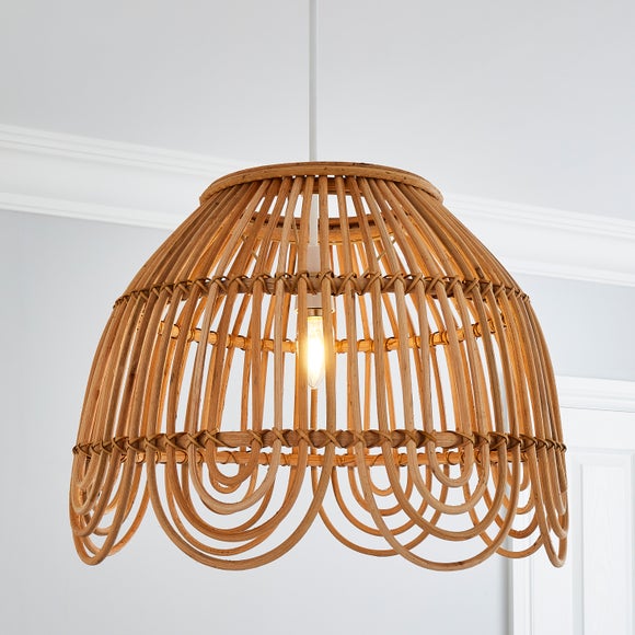 Miah Rattan Easy Fit Pendant Shade - image 1