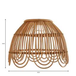 Miah Rattan Easy Fit Pendant Shade - thumbnail 5