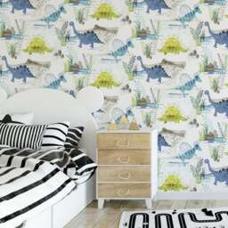 Dino Self Adhesive Wallpaper - thumbnail 1