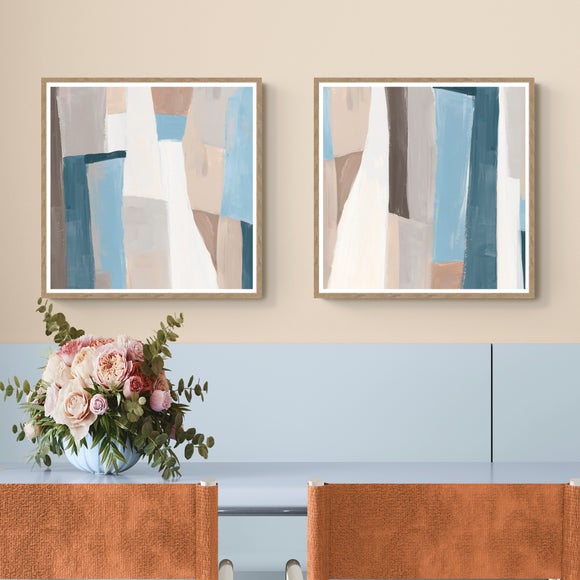 Artko Set of 2 Geometry Harmony by Hannah Dawson Framed Prints - image 1