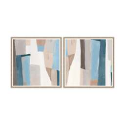 Artko Set of 2 Geometry Harmony by Hannah Dawson Framed Prints - thumbnail 3