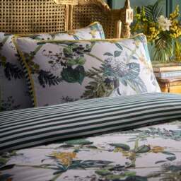 Laurence Llewelyn-Bowen Cotswold Fantasia 100% Cotton Duvet Cover & Pillowcase Set - thumbnail 2