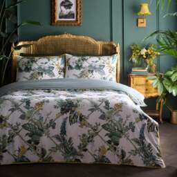 Laurence Llewelyn-Bowen Cotswold Fantasia 100% Cotton Duvet Cover & Pillowcase Set - thumbnail 1