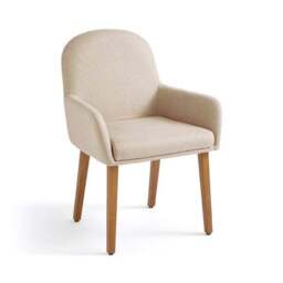 Agnes Carver Dining Chair, Fabric - thumbnail 5