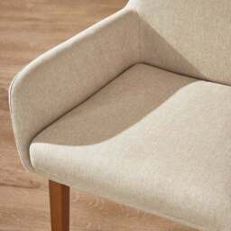 Agnes Carver Dining Chair, Fabric - thumbnail 4